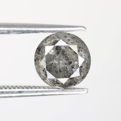 Bold Round Black Diamond - Exceptional Gemstone for Engagement Rings, Statement Jewelry & Custom Designs