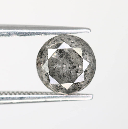 Bold Round Black Diamond - Exceptional Gemstone for Engagement Rings, Statement Jewelry & Custom Designs