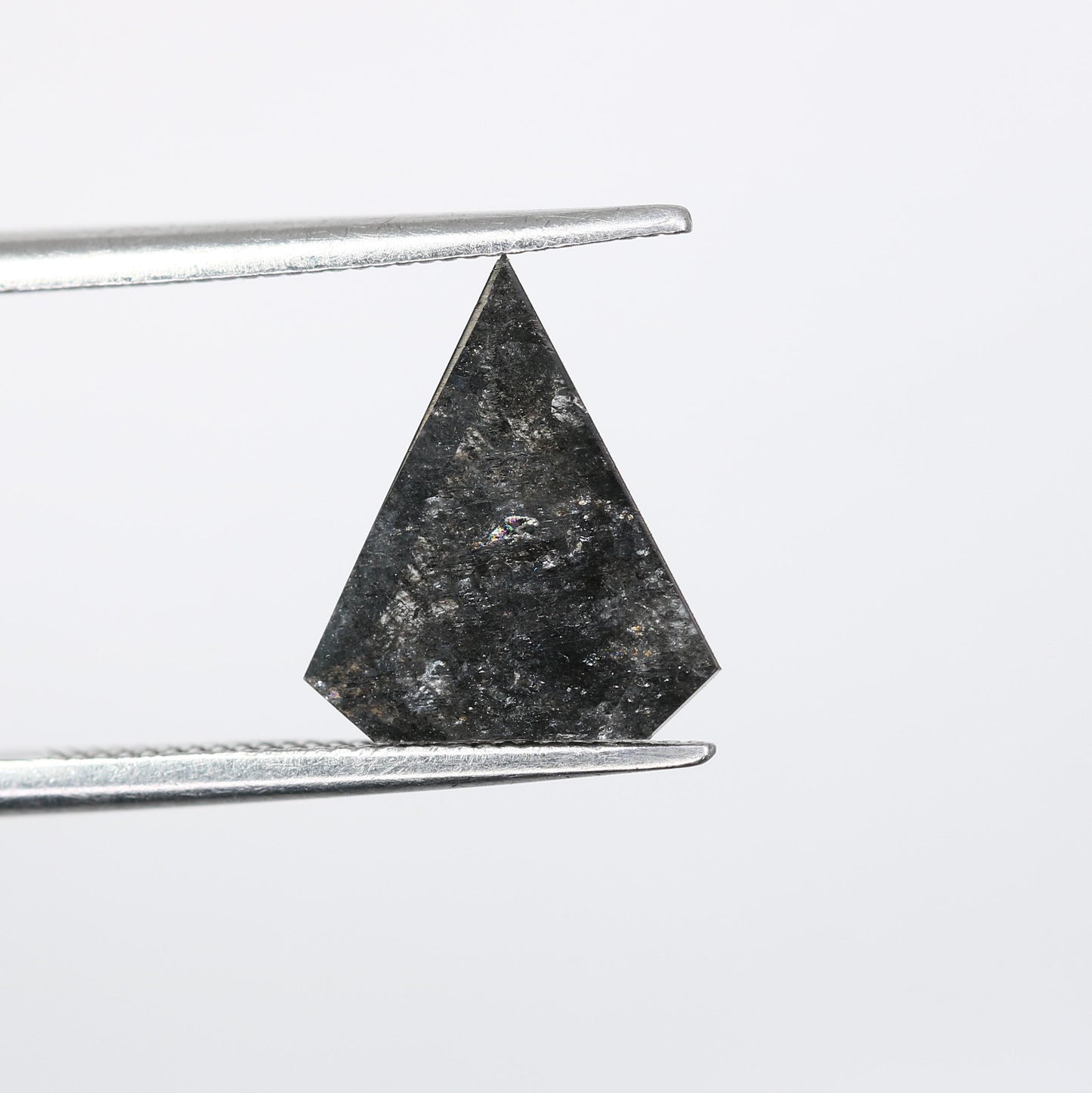 Striking Black Triangle Diamond - Unique Gemstone for Engagement Rings, Artisan Jewelry & Custom Designs