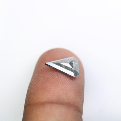 Striking Black Triangle Diamond - Unique Gemstone for Engagement Rings, Artisan Jewelry & Custom Designs