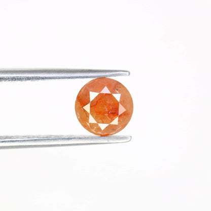 Unique Natural Round Cut Rustic Diamond - Artisan Gemstone for Engagement Rings, Handmade Jewelry & Custom Creations