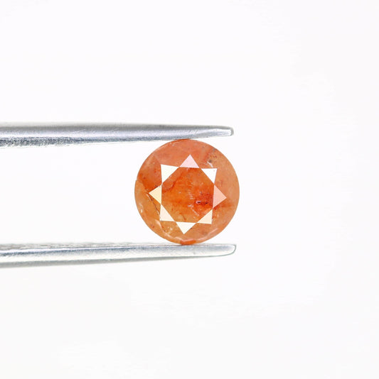 Unique Natural Round Cut Rustic Diamond - Artisan Gemstone for Engagement Rings, Handmade Jewelry & Custom Creations