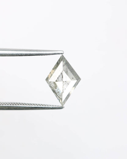 Kite-Shaped Salt and Pepper Diamond - Affordable Gemstone for Unique Jewelry, Engagement Rings & Custom Designs