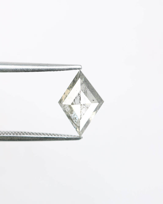Kite-Shaped Salt and Pepper Diamond - Affordable Gemstone for Unique Jewelry, Engagement Rings & Custom Designs