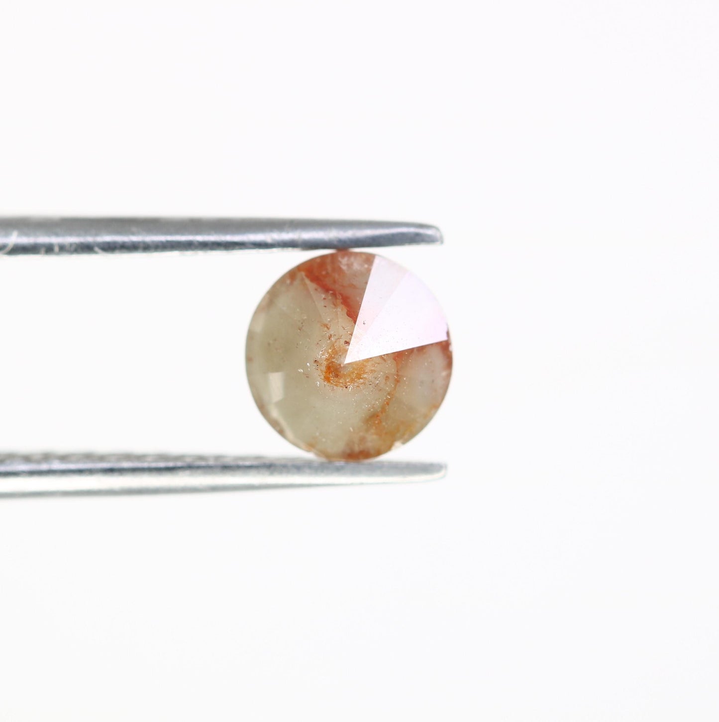 Exquisite Rustic Round Loose Diamond - Natural Gemstone for Unique Engagement Rings & Artisan Jewelry Designs