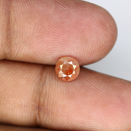 Natural Round Cut Rustic Diamond - Unique Gemstone for Engagement Rings, Artisan Jewelry & Custom Designs