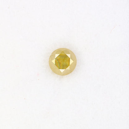 Exquisite Natural Yellow Diamond - Round Cut Gemstone for Engagement Rings, Custom Jewelry & Unique Designs