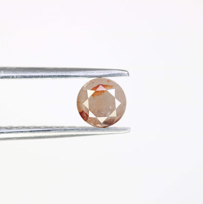 Raw Natural Yellow Rustic Round Cut Diamond - Unique Gemstone for Artisan Jewelry, Engagement Rings & Custom Designs