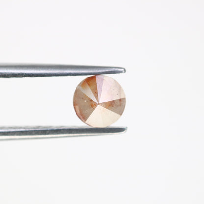 Raw Natural Yellow Rustic Round Cut Diamond - Unique Gemstone for Artisan Jewelry, Engagement Rings & Custom Designs