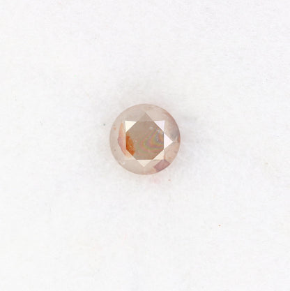 Raw Natural Yellow Rustic Round Cut Diamond - Unique Gemstone for Artisan Jewelry, Engagement Rings & Custom Designs