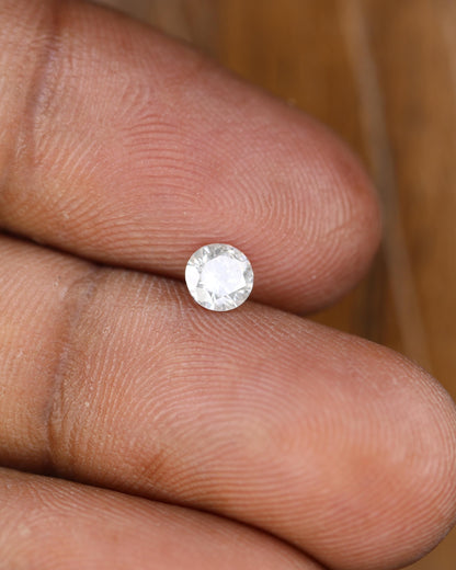 Captivating Round Salt and Pepper Diamond - Distinctive Gemstone for Engagement Rings, Handmade Jewelry & Custom Designs