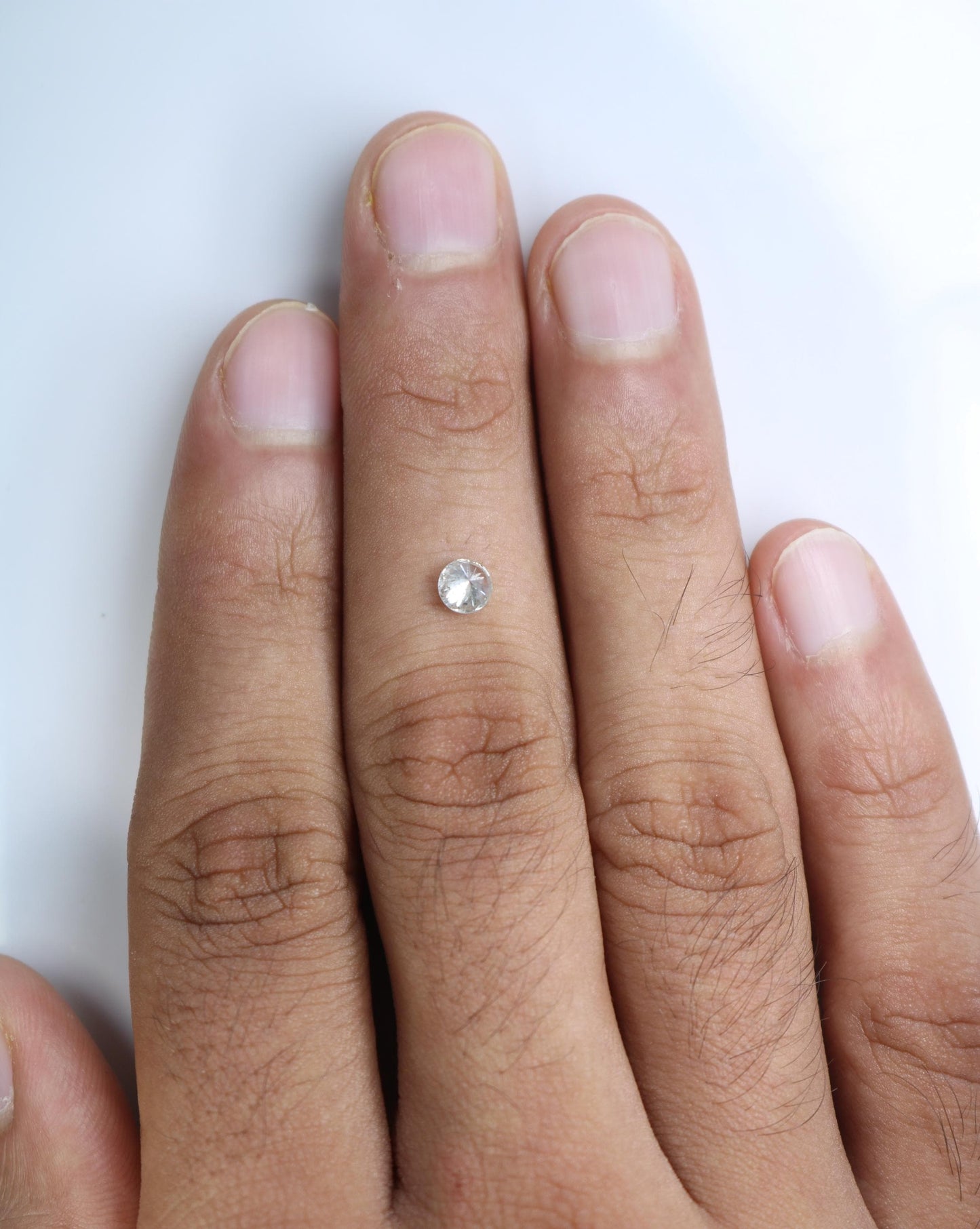 Captivating Round Salt and Pepper Diamond - Distinctive Gemstone for Engagement Rings, Handmade Jewelry & Custom Designs