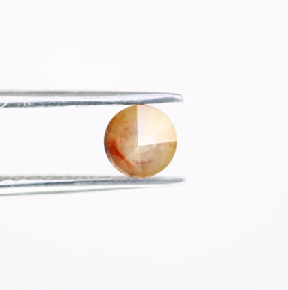 Unique Natural Rustic Round Cut Diamond - Artisan Gemstone for Engagement Rings & Custom Jewelry