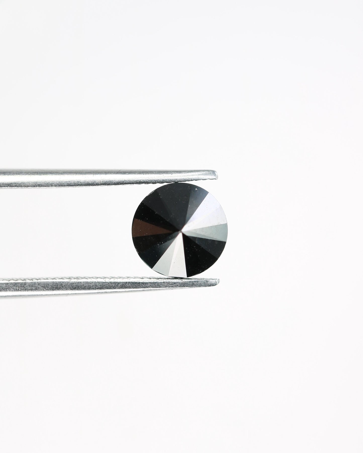 1.50 CT Natural Black Diamond | Loose Fancy Black Gemstone for Unique Jewelry | Timeless Anniversary Gift | Custom Jewelry Making Supply
