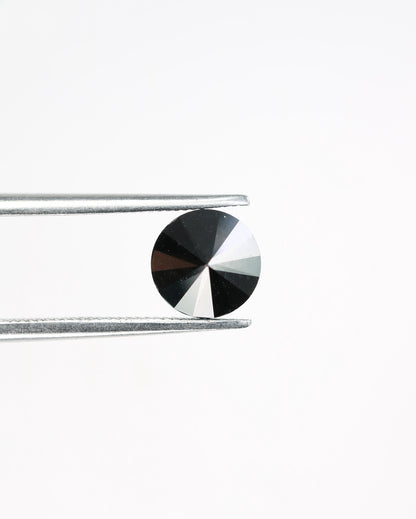1.50 CT Natural Black Diamond | Loose Fancy Black Gemstone for Unique Jewelry | Timeless Anniversary Gift | Custom Jewelry Making Supply