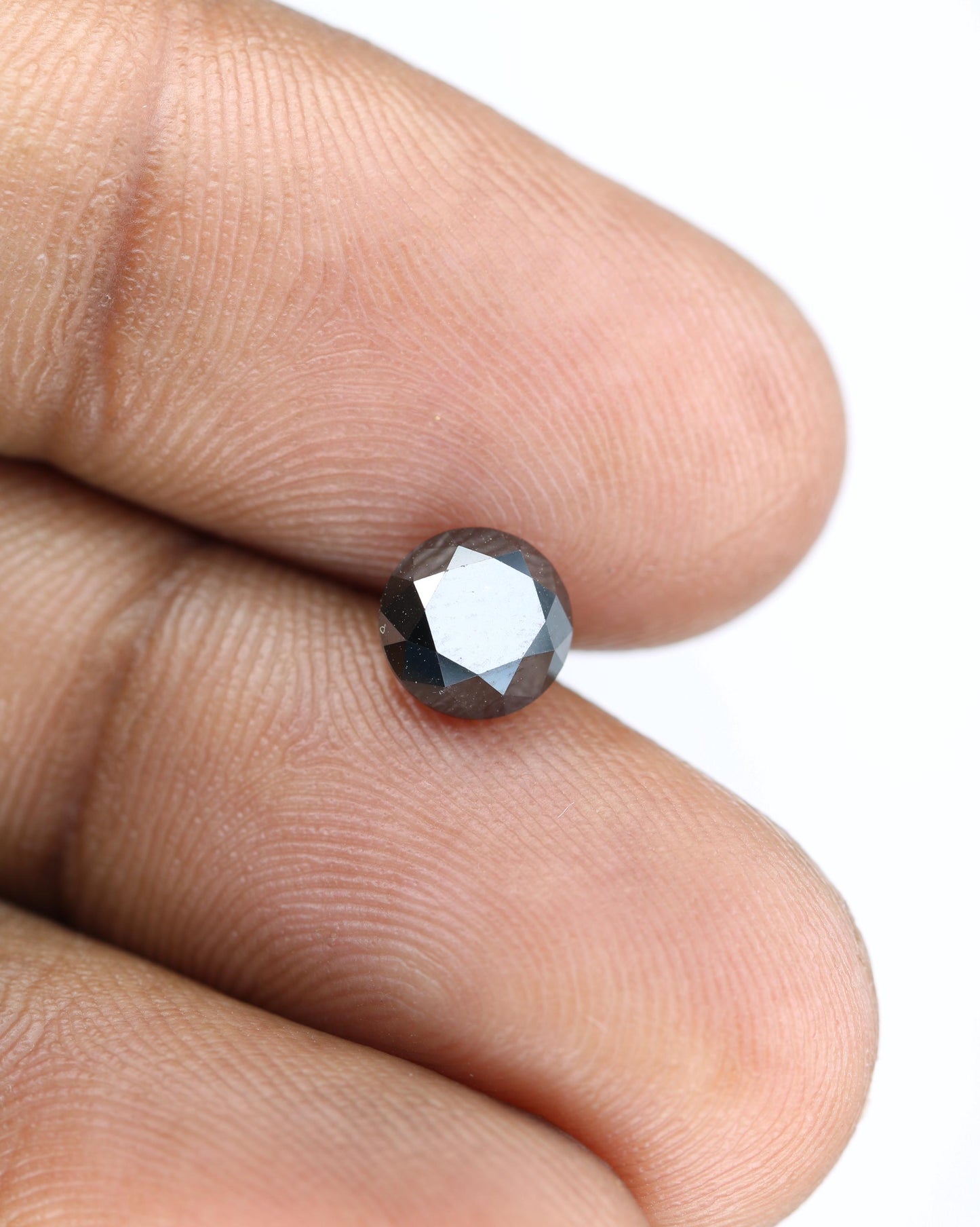 1.55 CT Luxurious Loose Black Treated Diamond | Distinctive Fancy Black Gemstone for Custom Jewelry | Anniversary Gift | Jewelry Creation