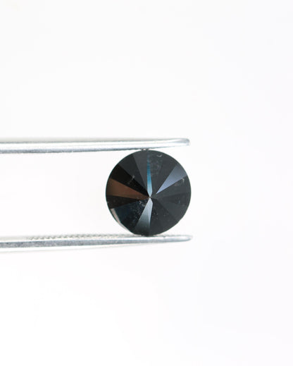 2.50 CT Natural Loose Black Treated Diamond | Unique Fancy Black Diamond for Jewelry Making | Perfect Anniversary Gift | Handcrafted Jewelry