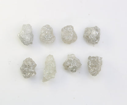 6.22 CT Natural Rough Diamond, Loose Uncut Raw Gemstone, Industrial Quality, Unpolished Loose Beads for Jewelry Making