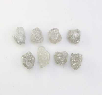 6.22 CT Natural Rough Diamond, Loose Uncut Raw Gemstone, Industrial Quality, Unpolished Loose Beads for Jewelry Making