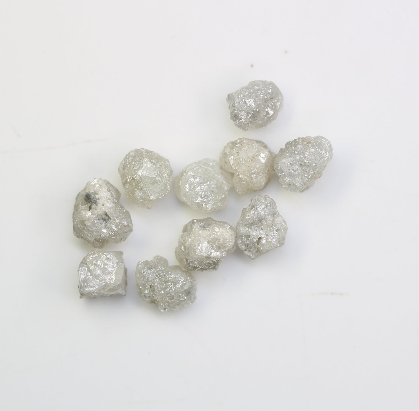 5.59 CT Uncut Natural Rough Diamond | Earth-Mined, Colorless Gemstone for Earrings, Necklace & Anniversary Jewelry | Unique Gift for Her