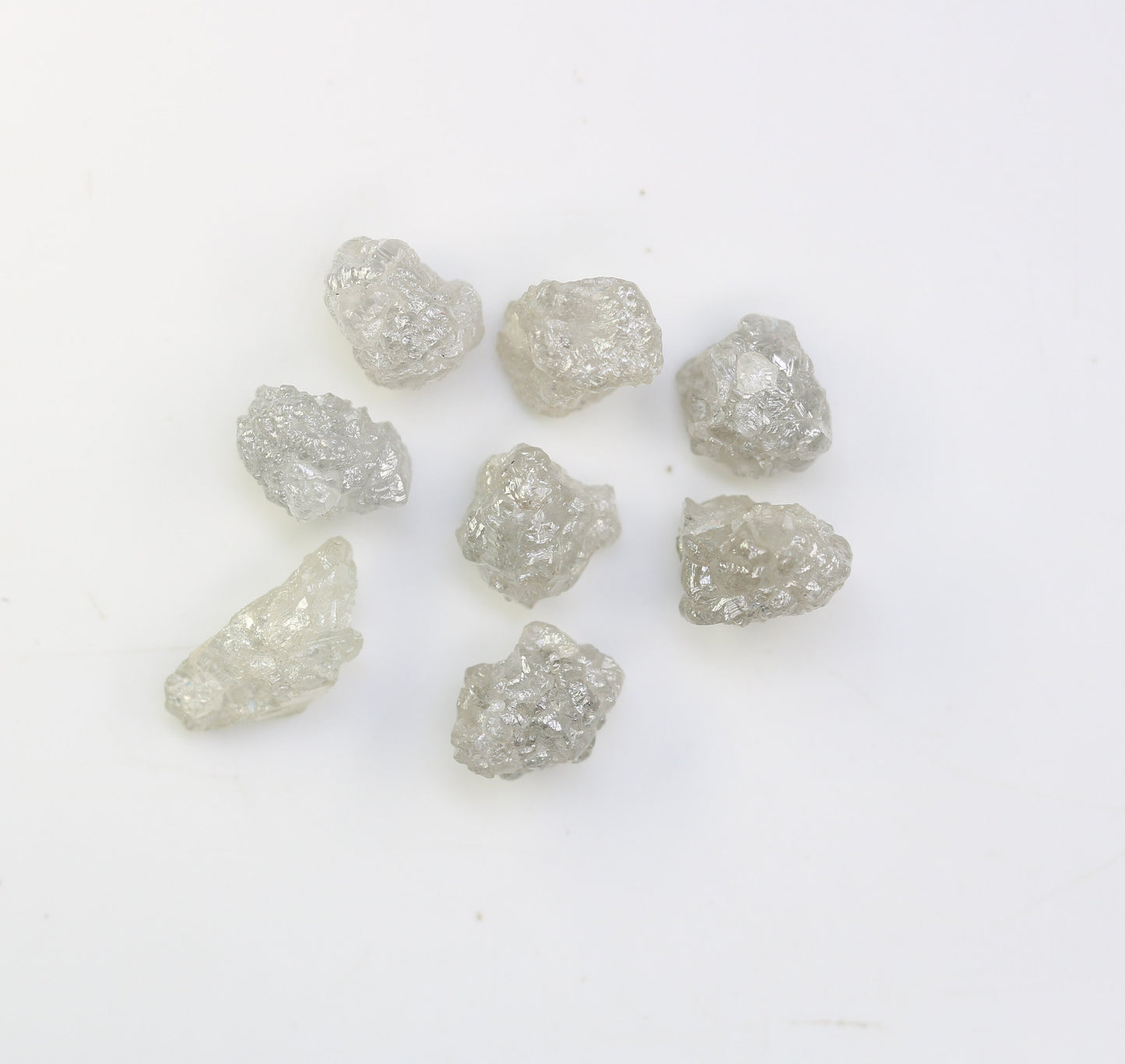 6.22 CT Natural Rough Diamond, Loose Uncut Raw Gemstone, Industrial Quality, Unpolished Loose Beads for Jewelry Making