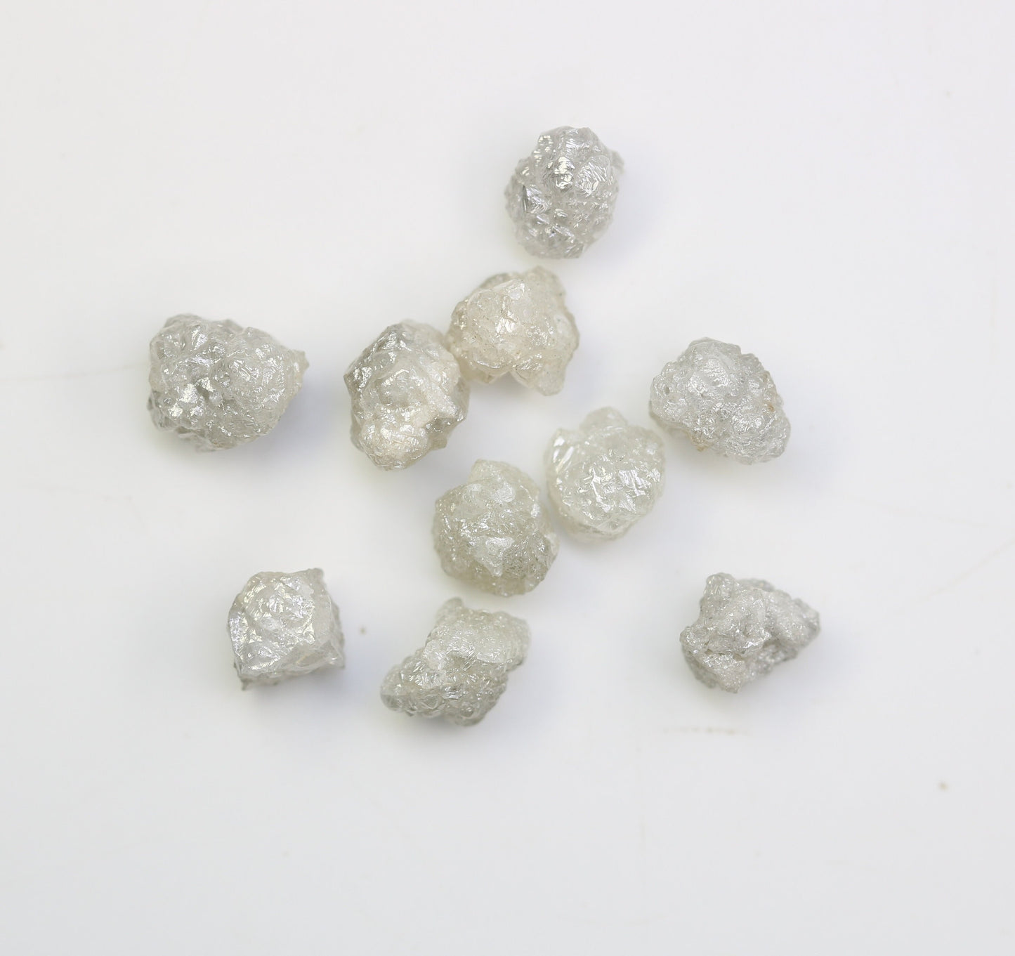 5.59 CT Uncut Natural Rough Diamond | Earth-Mined, Colorless Gemstone for Earrings, Necklace & Anniversary Jewelry | Unique Gift for Her