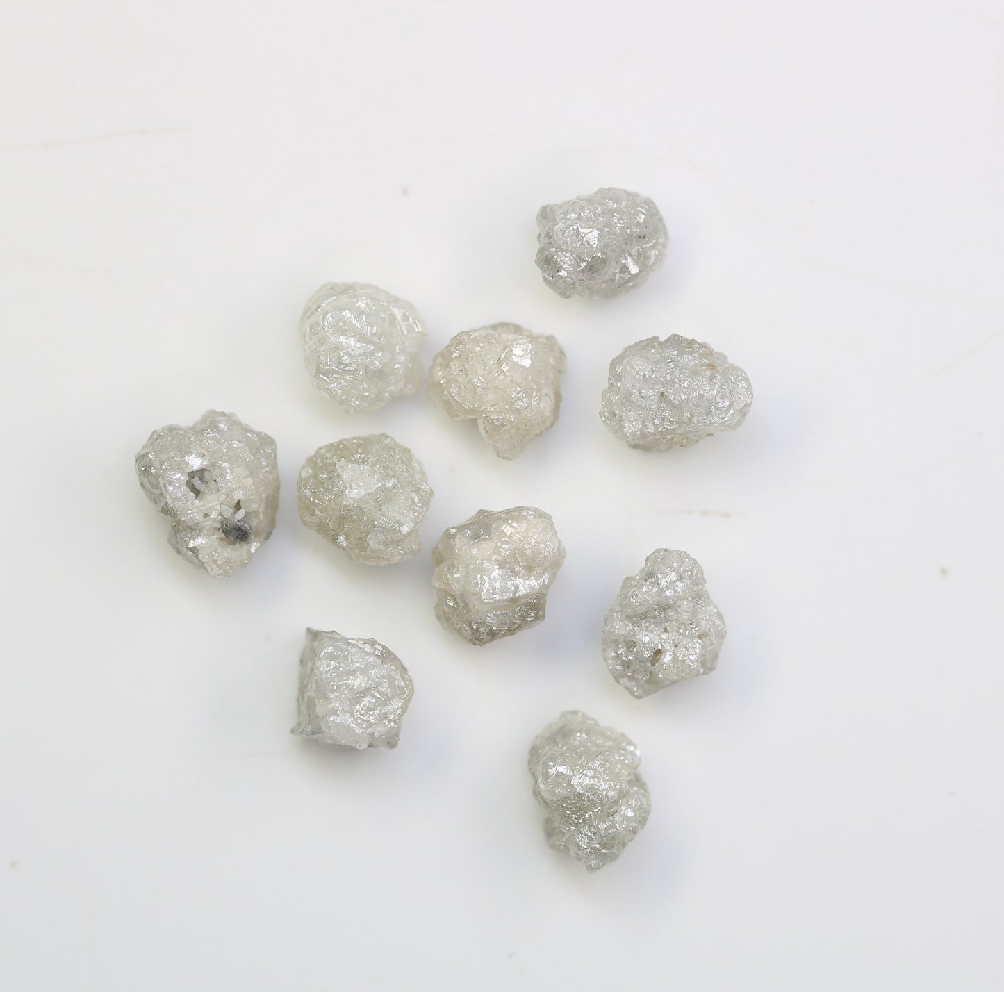 5.59 CT Uncut Natural Rough Diamond | Earth-Mined, Colorless Gemstone for Earrings, Necklace & Anniversary Jewelry | Unique Gift for Her