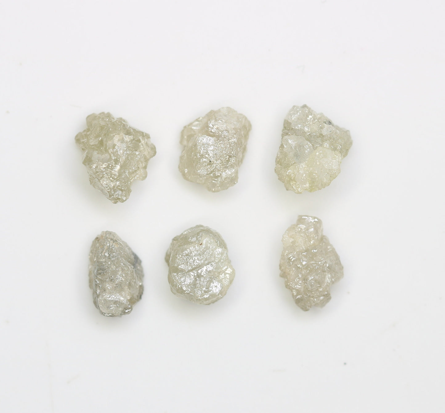 4.29 CT Natural Earth-Mined Colorless Rough Diamond | Uncut Gemstone for Earrings or Necklace | Anniversary Jewelry | Perfect Gift for Women