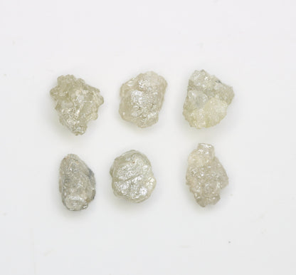 4.29 CT Natural Earth-Mined Colorless Rough Diamond | Uncut Gemstone for Earrings or Necklace | Anniversary Jewelry | Perfect Gift for Women