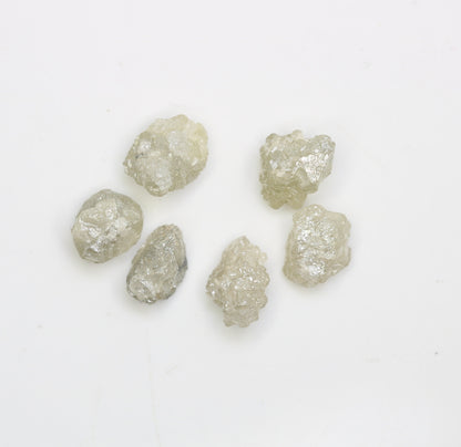 4.29 CT Natural Earth-Mined Colorless Rough Diamond | Uncut Gemstone for Earrings or Necklace | Anniversary Jewelry | Perfect Gift for Women