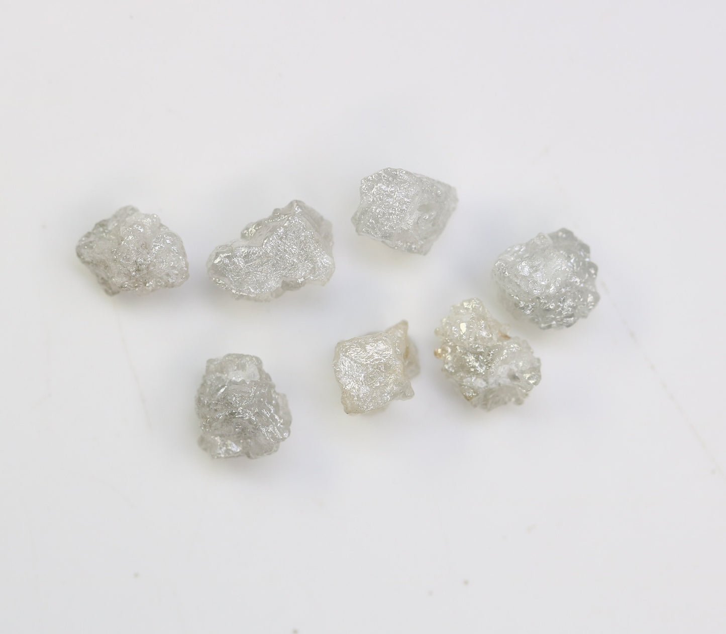 5.45 CT Natural Earth-Mined Colorless Rough Diamond | Uncut Gemstone for Earrings or Necklace | Anniversary Jewelry | Perfect Gift for Women