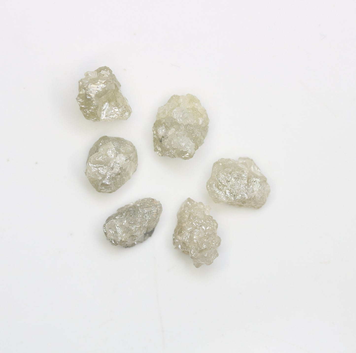 4.29 CT Natural Earth-Mined Colorless Rough Diamond | Uncut Gemstone for Earrings or Necklace | Anniversary Jewelry | Perfect Gift for Women