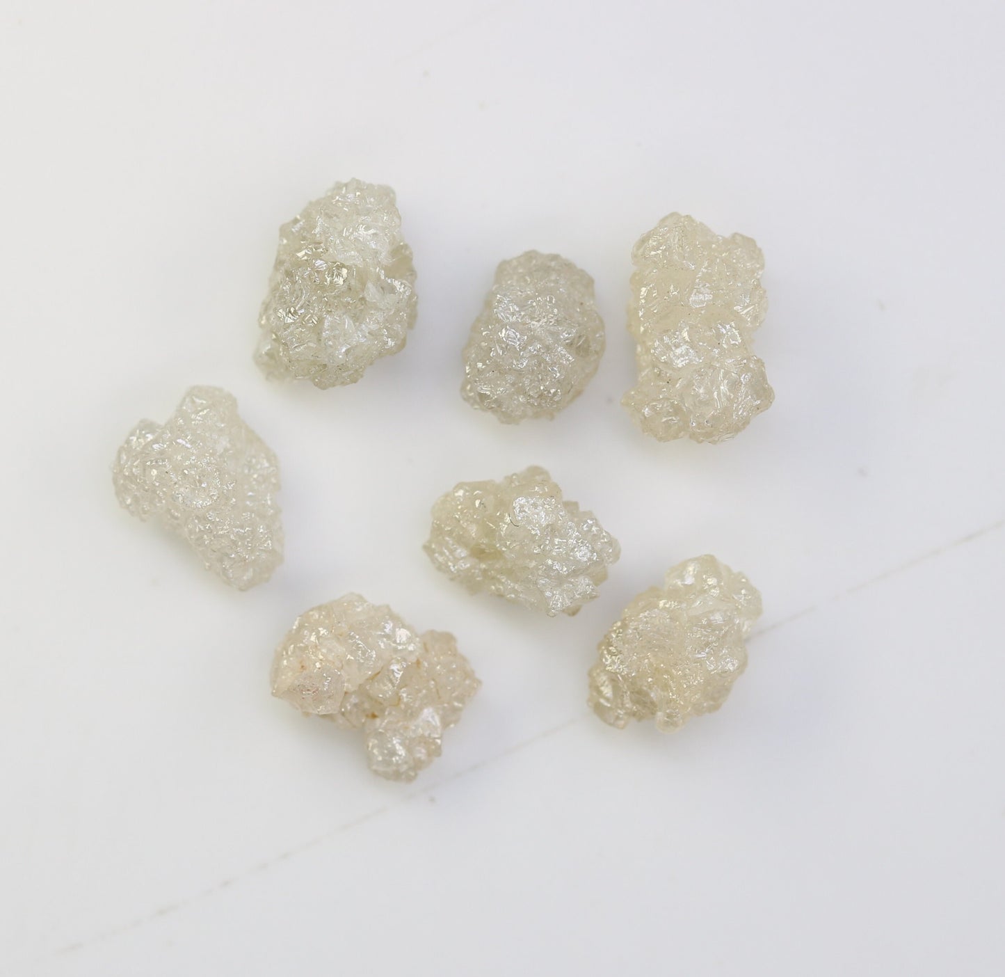 3.94 CT Unique Natural Rough Loose Diamonds, Gray Uncut Stones, Precious Gemstones for Jewelry Making, Perfect for Engagement Rings