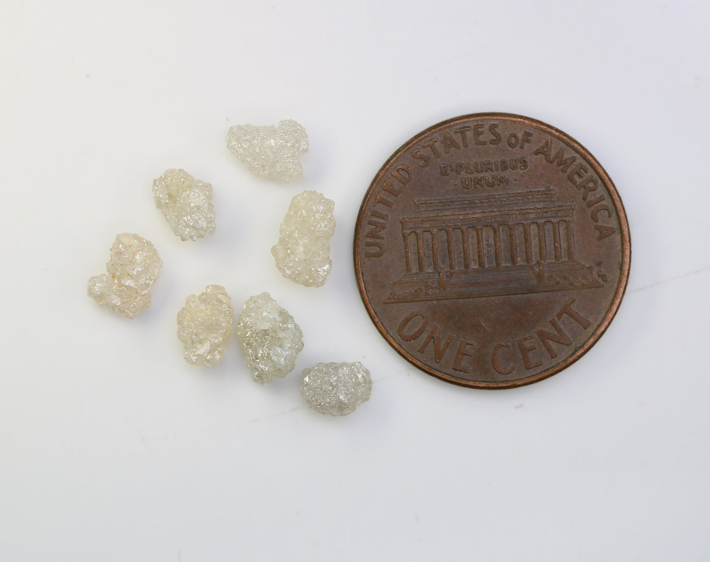 3.94 CT Unique Natural Rough Loose Diamonds, Gray Uncut Stones, Precious Gemstones for Jewelry Making, Perfect for Engagement Rings