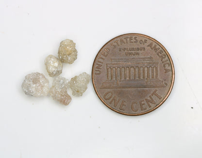 3.81 CT Loose Unique Natural Rough Diamonds, Gray Uncut Stones, Precious Gemstones for Jewelry Making, Ideal for Engagement Rings