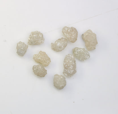 5.40 CT Natural Rough Diamond, Fancy Gray Color Uncut Gemstone, Wholesale Raw Loose Diamonds, Unique Conflict-Free Rough Stone