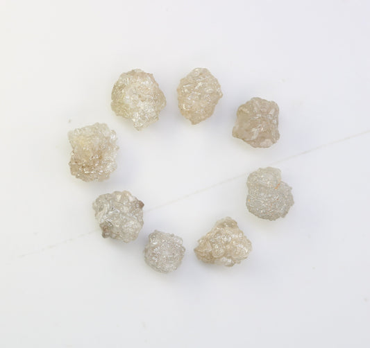 4.81 CT Natural Rough Diamond, Fancy Gray Color Uncut Gemstone, Wholesale Raw Loose Diamonds, Unique Conflict-Free Rough Stone
