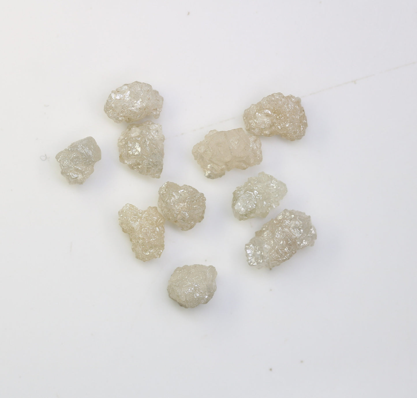 5.40 CT Natural Rough Diamond, Fancy Gray Color Uncut Gemstone, Wholesale Raw Loose Diamonds, Unique Conflict-Free Rough Stone
