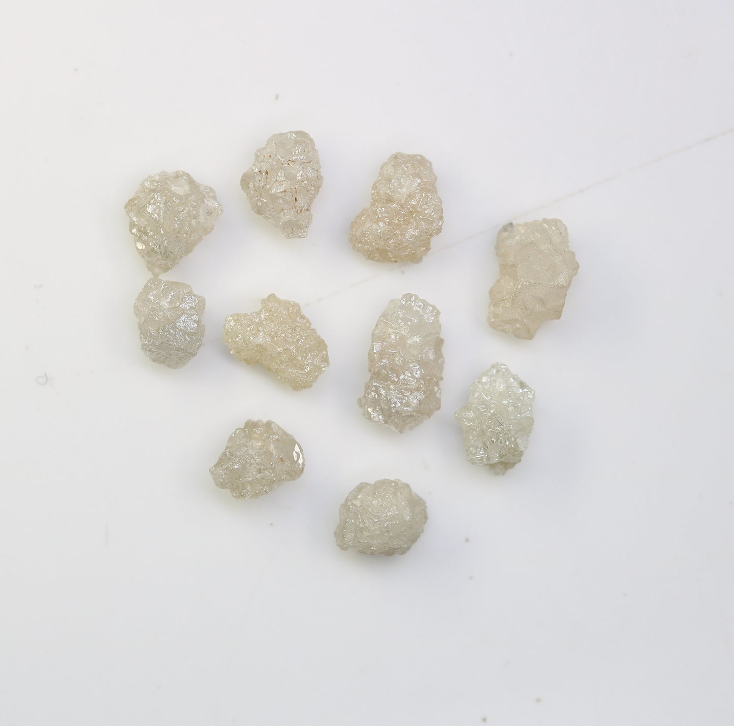5.40 CT Natural Rough Diamond, Fancy Gray Color Uncut Gemstone, Wholesale Raw Loose Diamonds, Unique Conflict-Free Rough Stone