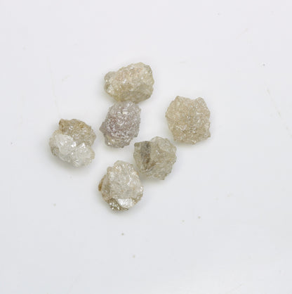 4.70 CT Natural Rough Diamond, Fancy Gray Color Uncut Gemstone, Wholesale Raw Loose Diamonds, Unique Conflict-Free Rough Stones