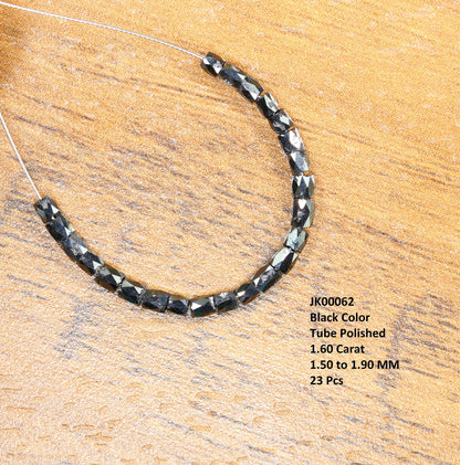 Stunning Black Diamond Beads | AAA Quality Faceted Loose Gems for Retro Crystal Necklaces | Unique DIY Jewelry Making Supplies & Craft Beads