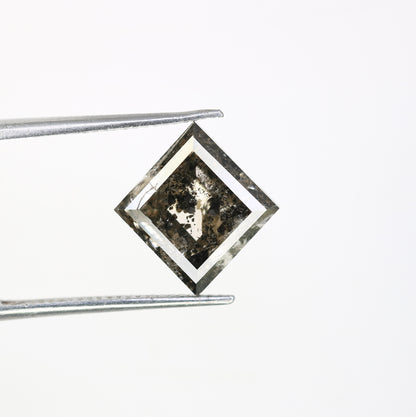3.54 CT Shape Salt and Pepper Kite Shape - Natural Kite shape Loose Diamond -For 14k Gold Jewelry - Christmas Gift - LABORDAY Offer