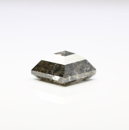 3.54 CT Shape Salt and Pepper Kite Shape - Natural Kite shape Loose Diamond -For 14k Gold Jewelry - Christmas Gift - LABORDAY Offer