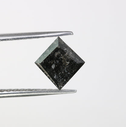 1.64 CT Shape Salt and Pepper Kite Shape - Natural Kite shape Loose Diamond -For 14k Gold Jewelry - Christmas Gift - LABORDAY Offer