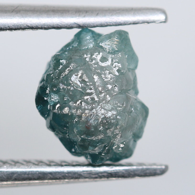 1.02 CT Uncut Blue Diamond | Unique Designer Jewelry | Gorgeous Raw Gemstone | Perfect for Custom Gold Ring