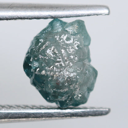1.02 CT Uncut Blue Diamond | Unique Designer Jewelry | Gorgeous Raw Gemstone | Perfect for Custom Gold Ring