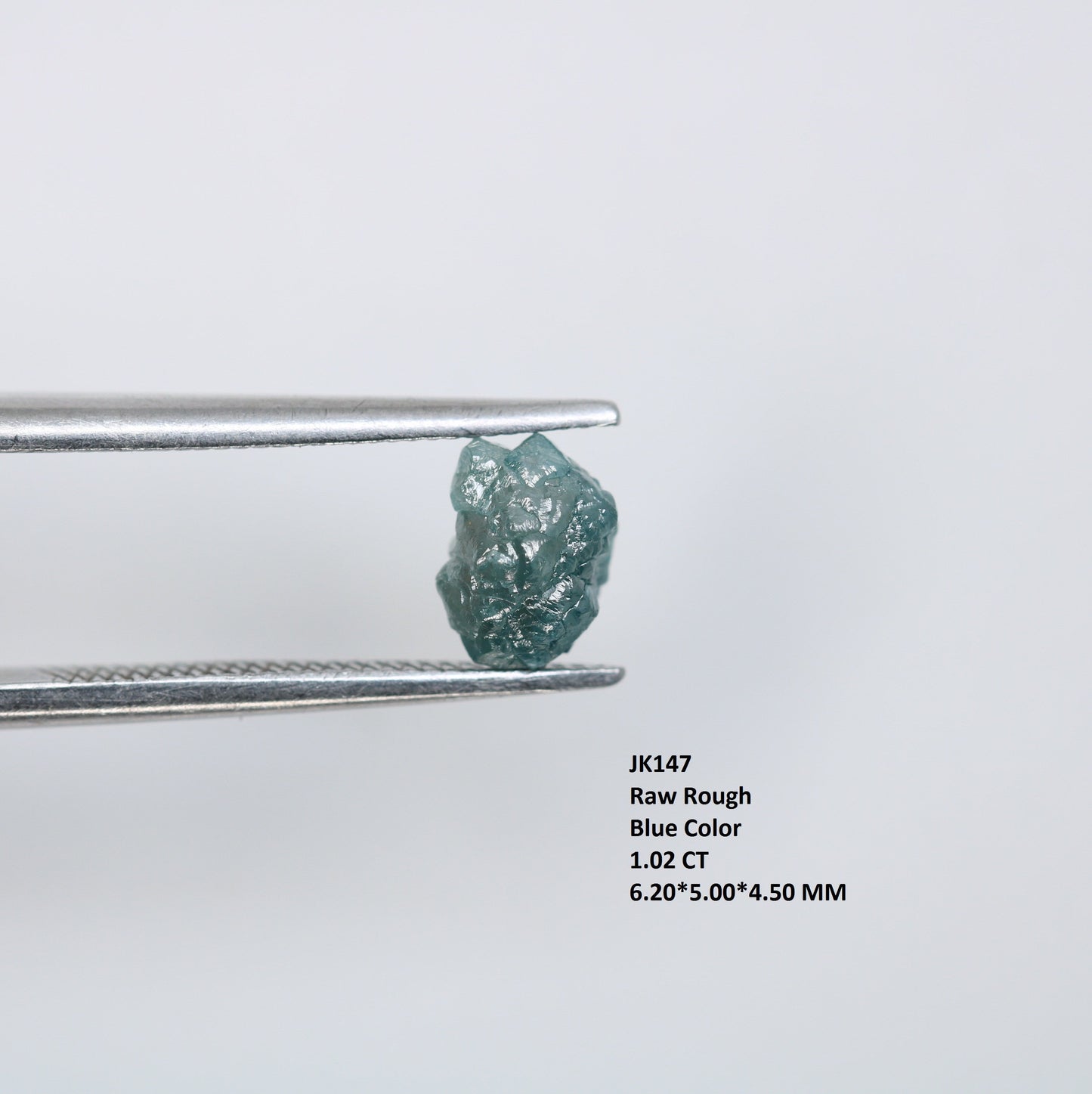 1.02 CT Uncut Blue Diamond | Unique Designer Jewelry | Gorgeous Raw Gemstone | Perfect for Custom Gold Ring