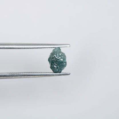 1.02 CT Uncut Blue Diamond | Unique Designer Jewelry | Gorgeous Raw Gemstone | Perfect for Custom Gold Ring