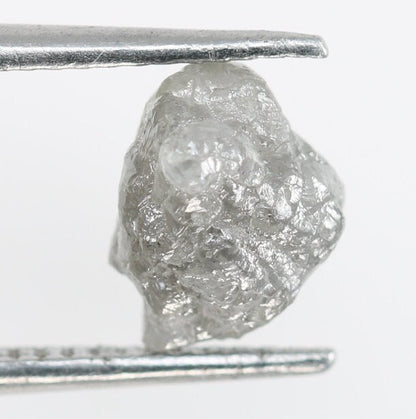 1.25 CT Natural Raw Irregular Diamond - Unique Gemstone for Artisan Rings - Ideal for Custom Gold Jewelry - 7.10x5.50x4.10 MM