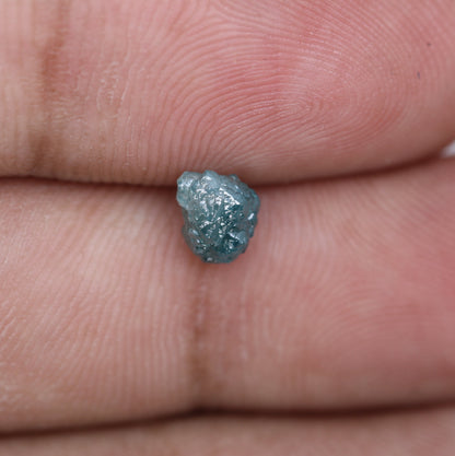 1.02 CT Uncut Blue Diamond | Unique Designer Jewelry | Gorgeous Raw Gemstone | Perfect for Custom Gold Ring